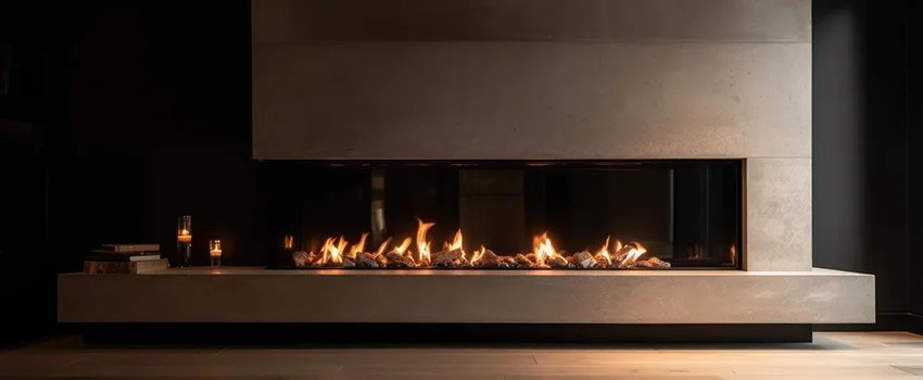 Gas Fireplace Ember Bed Design Services in South San Francisco, California