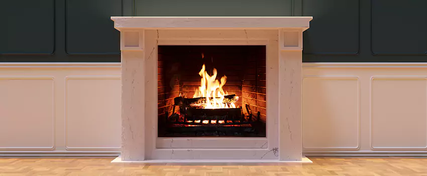 Open Flame Wood-Burning Fireplace Installation Services in South San Francisco, California